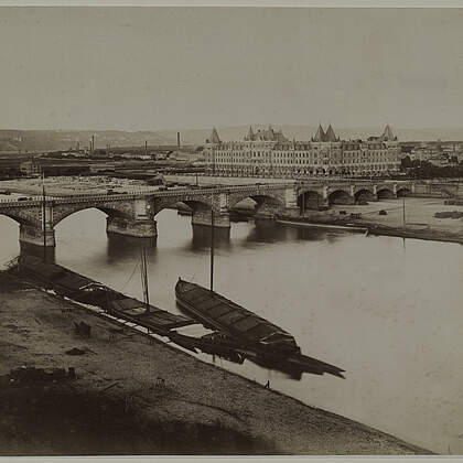 Albertbr&uuml;cke und J&auml;gerkaserne