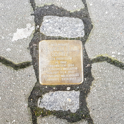 Stolperstein: Margareta Beate Schmitz
