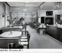 Ansichtskarte Dresden Schlosskeller Gastronomie Bes. Fritz Kuniß