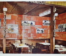 Farbige Grafitto-Keramik in der Liederhalle