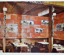 Farbige Grafitto-Keramik in der Liederhalle