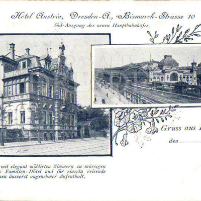 Ansichtskarte Hotel Austria