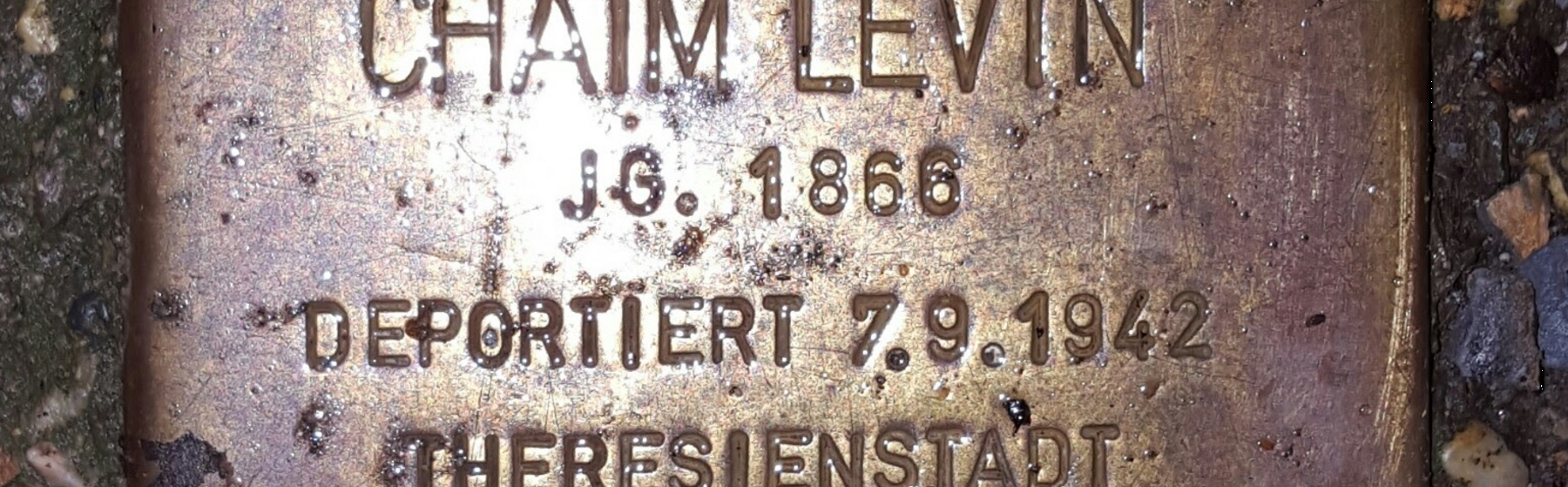 Stolperstein: Chaim Lewin
