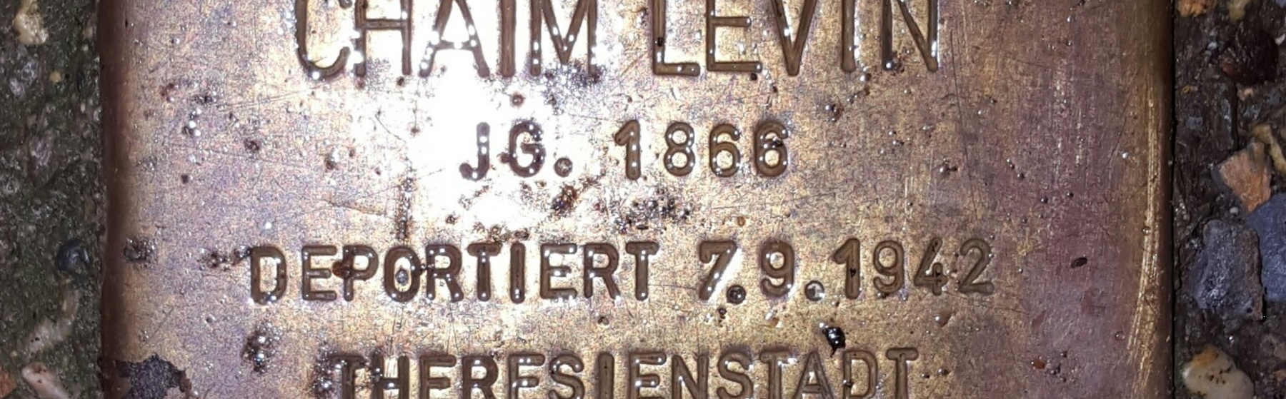 Stolperstein: Chaim Lewin